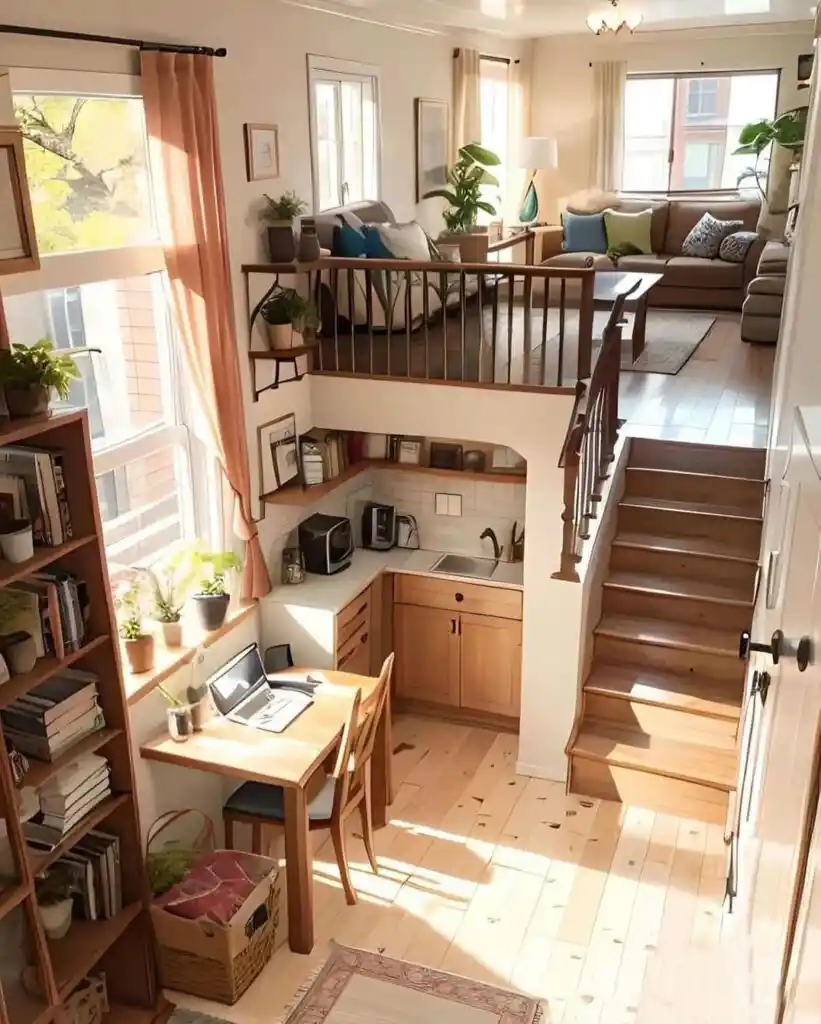 Cozy Tiny House Interior