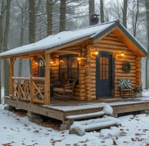 Log Cabin Tiny House