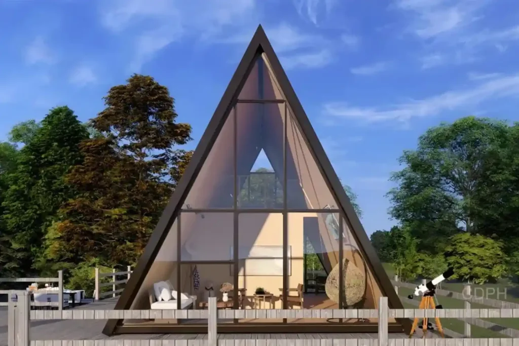 Generic Modern A-Frame Prefabricated Tiny Home