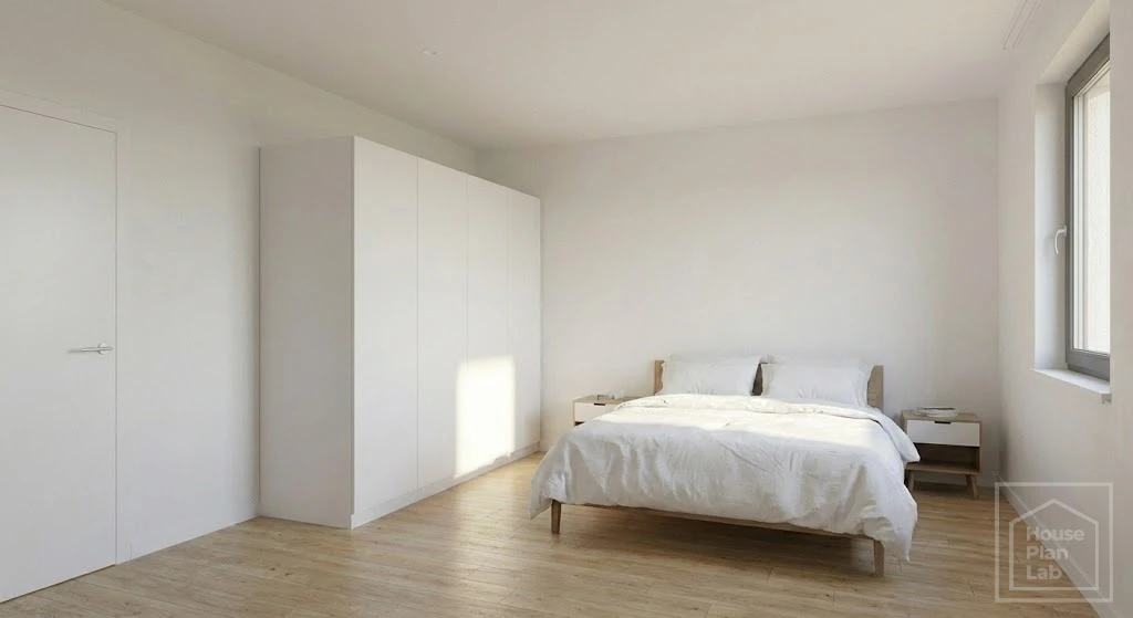 2-bedroom 140sqm modern bungalow bedroom