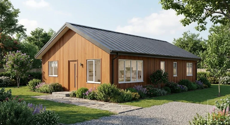 Cleverly Designed Tiny House 2 Bedrooms Exterior View