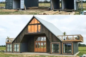 Barn-Style Container Home