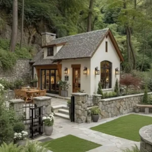A Fairytale Cottage Retreat: Where Storybook Charm Meets Modern Tiny Living Fairytale Cottage Retreat