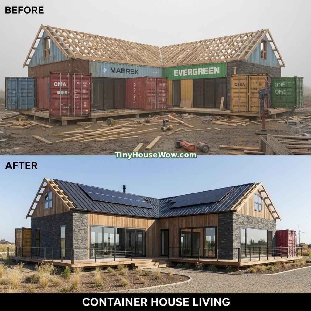 From Steel Boxes to a Real Home