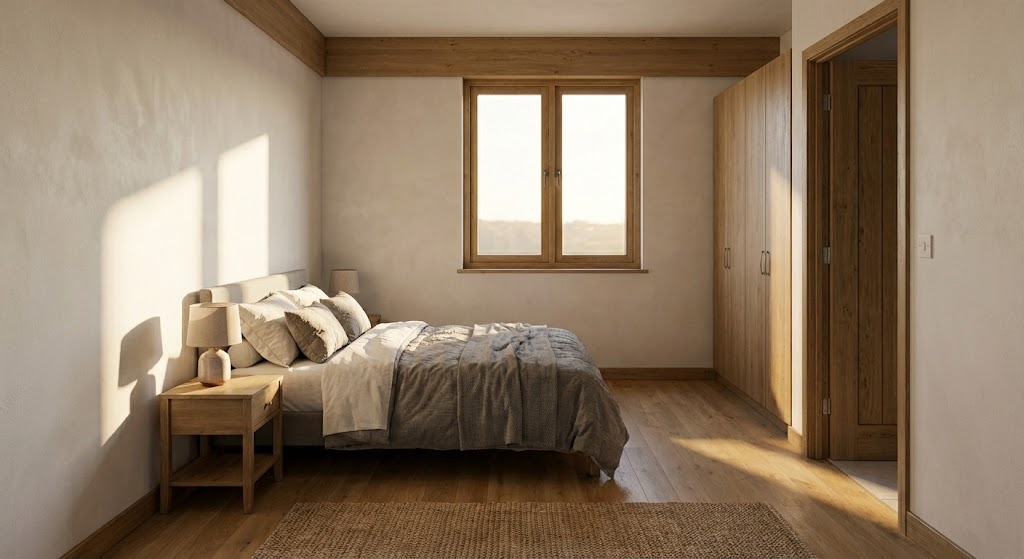 Modern Tiny House Bedroom