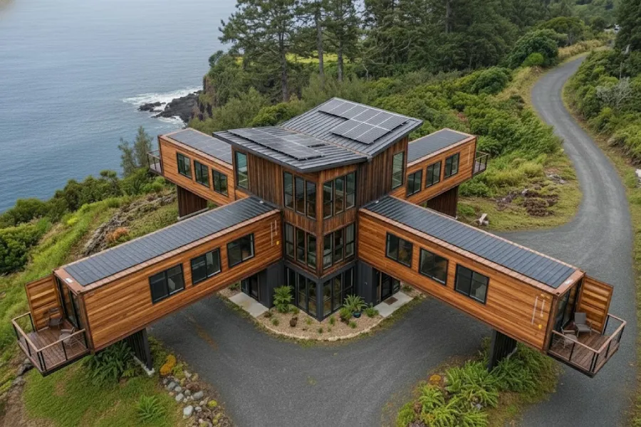 Off-Grid Paradise Shipping Container